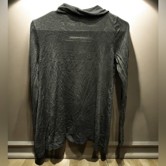 Merona Charcoal Gray Cardigan MEDIUM soft cotton - Picture 2 of 3